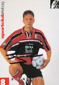 Björn Dreyer  2000/2001  SC Freiburg Fußball Autogrammkarte original signiert 