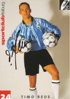 Timo Reus   2000/2001  SC Freiburg Fußball Autogrammkarte original signiert 