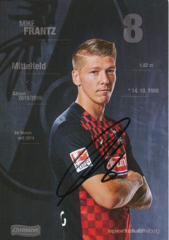 Mike Frantz  2015/2016   SC Freiburg Fußball Autogrammkarte original signiert 