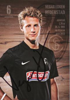 Vegar Eggen Hedenstad  2012/2013   SC Freiburg Fußball Autogrammkarte original signiert 