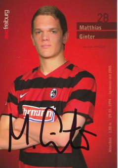 Matthias Ginter  2011/2012   SC Freiburg Fußball Autogrammkarte original signiert 