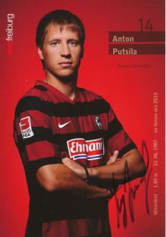 Anton Putsila  2011/2012   SC Freiburg Fußball Autogrammkarte original signiert 