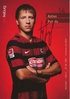 Anton Putsila  2011/2012   SC Freiburg Fußball Autogrammkarte original signiert 