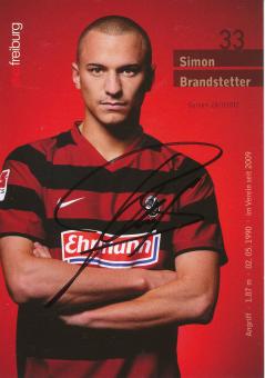 Simon Brandstetter  2011/2012   SC Freiburg Fußball Autogrammkarte original signiert 