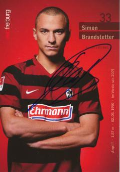 Simon Brandstetter  2011/2012   SC Freiburg Fußball Autogrammkarte original signiert 