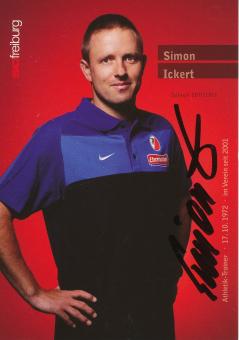 Simon Ickert  2011/2012   SC Freiburg Fußball Autogrammkarte original signiert 