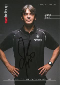 Damir Buric  2009/2010   SC Freiburg Fußball Autogrammkarte original signiert 