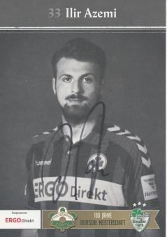 Ilir Azemi  2014/2015  SpVgg Greuther Fürth  Fußball Autogrammkarte original signiert 