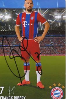 Frank Ribery   FC Bayern München  Fußball Foto original signiert 