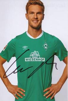 Sebastian Langkamp  SV Werder Bremen  Fußball Foto original signiert 