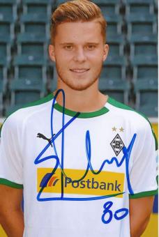 Nico Elvedi  Borussia Mönchengladbach  Fußball Foto original signiert 