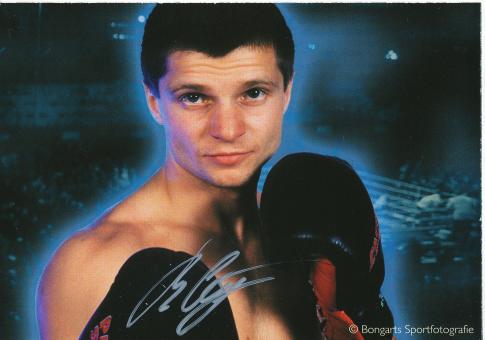 Wladimir Sidorenko  Ukraine   Boxen  Autogrammkarte original signiert 