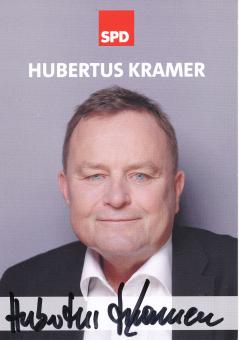 Hurbertus Kramer  Politik  Autogrammkarte original signiert 