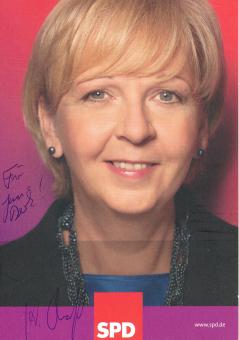 Hannelore Kraft  Politik  Autogrammkarte original signiert 