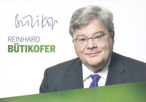 Reinhard Bütikofer  Politik  Autogrammkarte original signiert 