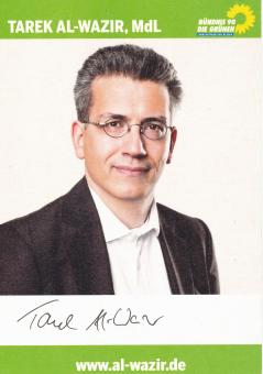Tarek Al Wazir  Politik  Autogrammkarte original signiert 