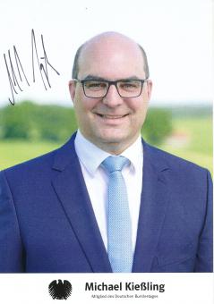 Michael Kießling  Politik  Autogrammkarte original signiert 