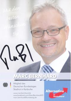 Marc Bernhard  Politik  Autogrammkarte original signiert 