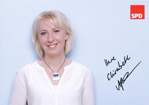 Elisabeth Aßmann  Politik  Autogrammkarte original signiert 