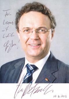 Hans Peter Friedrich  Politik  Autogrammkarte original signiert 