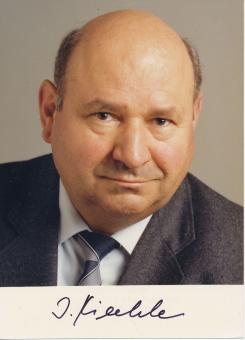 Ignaz Kiechle † 2003 Politik Autogramm Foto original signiert 