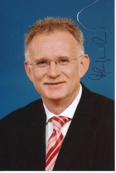 Hans Ulrich Pfaffmann  Politik Autogramm Foto original signiert 