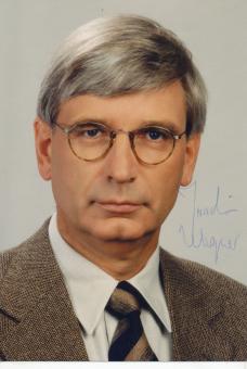 Joachim Wagner  Politik Autogramm Foto original signiert 