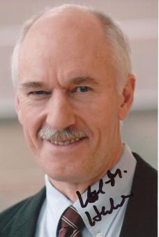 Karl Martin Hentschel  Politik Autogramm Foto original signiert 