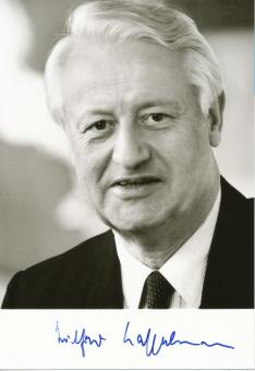 Wilfried Hasselmann † 2003  Politik Autogramm Foto original signiert 