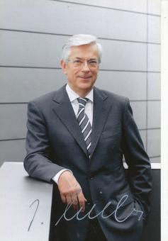 Joachim Milberg  BMW  Wirtschaft  Autogrammkarte original signiert 