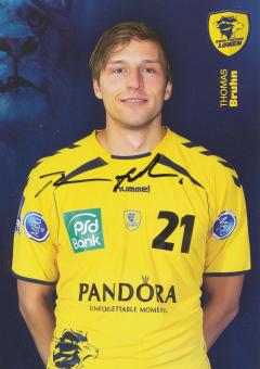 Thomas Bruhn  Rhein Neckar Löwen Handball Autogrammkarte original signiert 