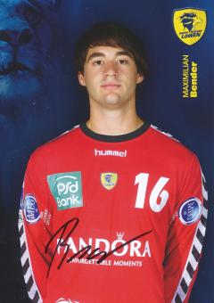 Maximilian Bender  Rhein Neckar Löwen Handball Autogrammkarte original signiert 