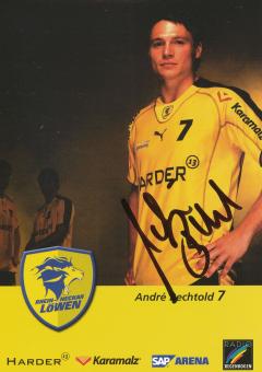 Andre Bechtold  Rhein Neckar Löwen Handball Autogrammkarte original signiert 