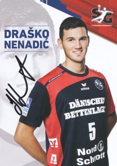 Drasko Nenadic  SG Flensburg Handewitt Handball Autogrammkarte original signiert 