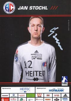 Jan Stochl  HC Erlangen  Handball Autogrammkarte original signiert 