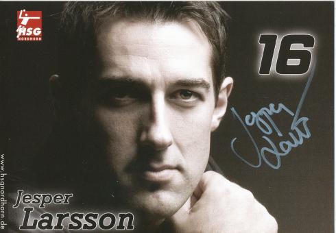 Jesper Larsson  2006/2007  HSG Nordhorn  Handball Autogrammkarte original signiert 
