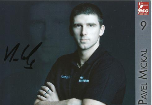 Pavel Mickal  HSG Nordhorn  Handball Autogrammkarte original signiert 