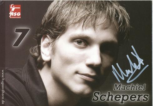 Machiel Schepers  2006/2007  HSG Nordhorn  Handball Autogrammkarte original signiert 