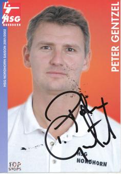 Peter Gentzel 2001/2002  HSG Nordhorn  Handball Autogrammkarte original signiert 