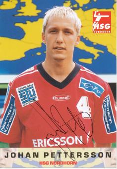 Johan Pettersson  HSG Nordhorn  Handball Autogrammkarte original signiert 