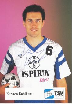 Karsten Kohlhaas  TSV Dormagen  Handball Autogrammkarte original signiert 