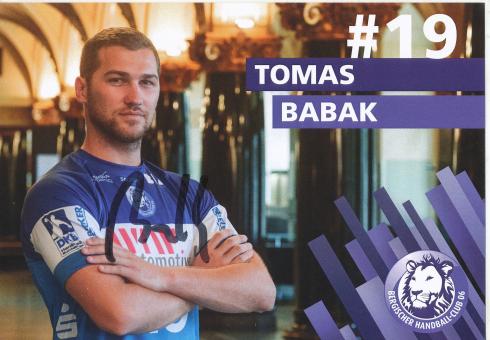 Tomas Babak  Bergischer HC  Handball Autogrammkarte original signiert 