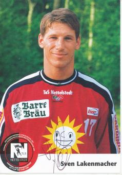 Sven Lakenmacher  TUS Nettelstedt  Handball Autogrammkarte original signiert 