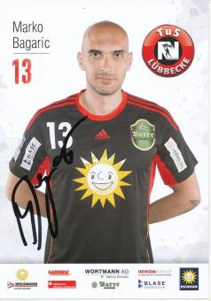 Marko Bagaric  TUS Lübbecke  Handball Autogrammkarte original signiert 