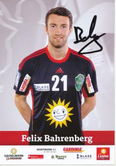 Felix Bahrenberg  TUS Lübbecke  Handball Autogrammkarte original signiert 
