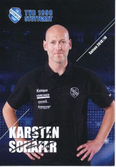 Karsten Schäfer  2018/2019 TVB 1898 Stuttgart  Handball Autogrammkarte original signiert 