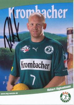 Robert Sighvatsson  HSG Wetzlar  Handball Autogrammkarte original signiert 