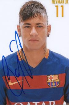 Neymar  FC Barcelona  Fußball Autogramm Foto original signiert 