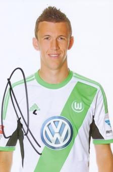 Ivan Perisic  VFL Wolfsburg  Fußball Autogramm Foto original signiert 