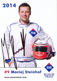 Maciej Steinhof  VW Auto Motorsport Autogrammkarte original signiert 